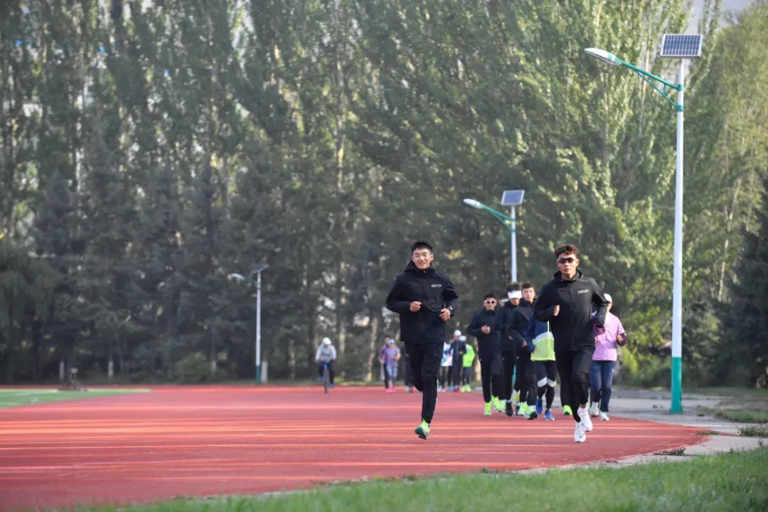 跑步“情话”