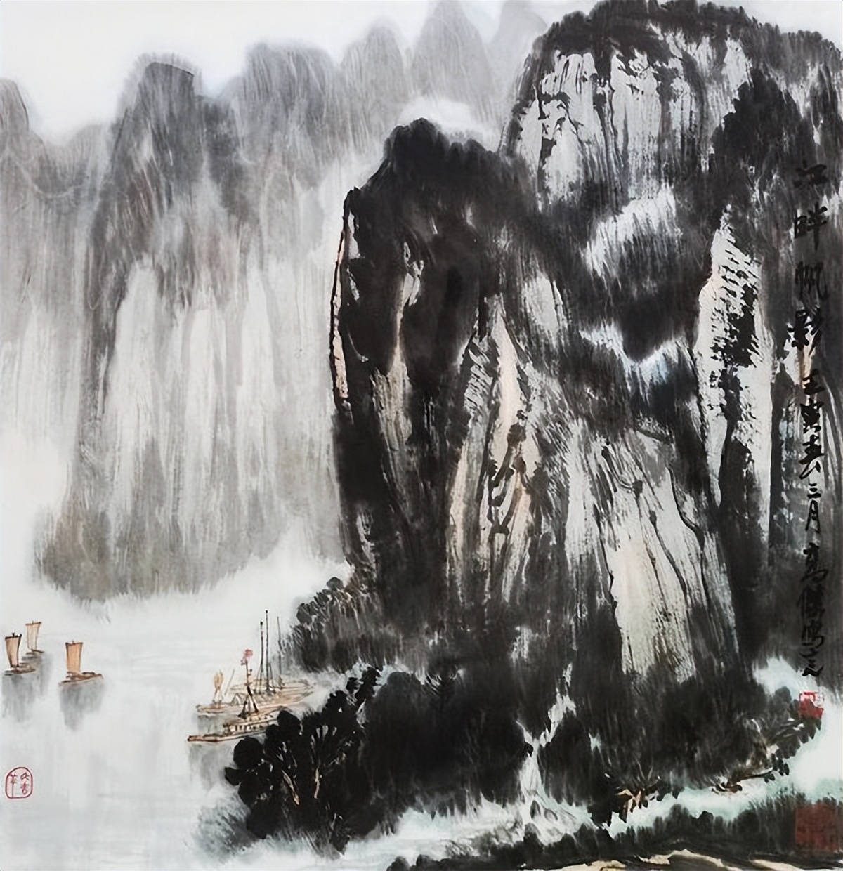笔墨丹青——著名山水画家高杰作品欣赏