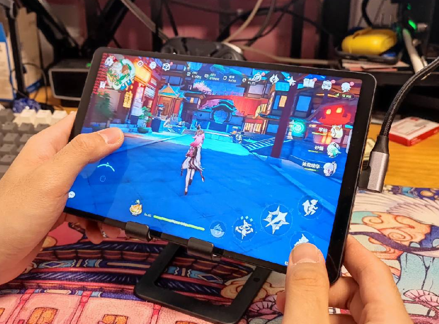 ipad打游戏也就图一乐,真原神,还得看这台安卓平板