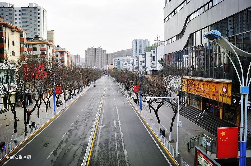 疫情笼罩下的秦州城（组图）