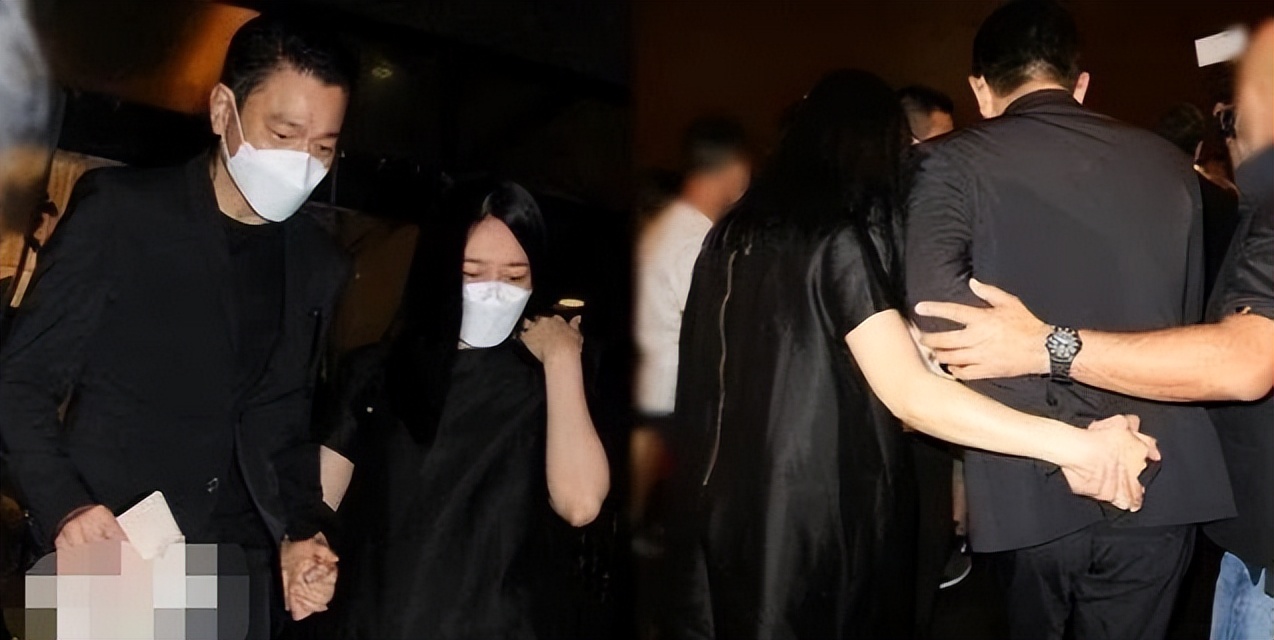 刘德华老婆带女儿出行，罕见露笑脸太贤惠，女儿穿亲子装好出挑