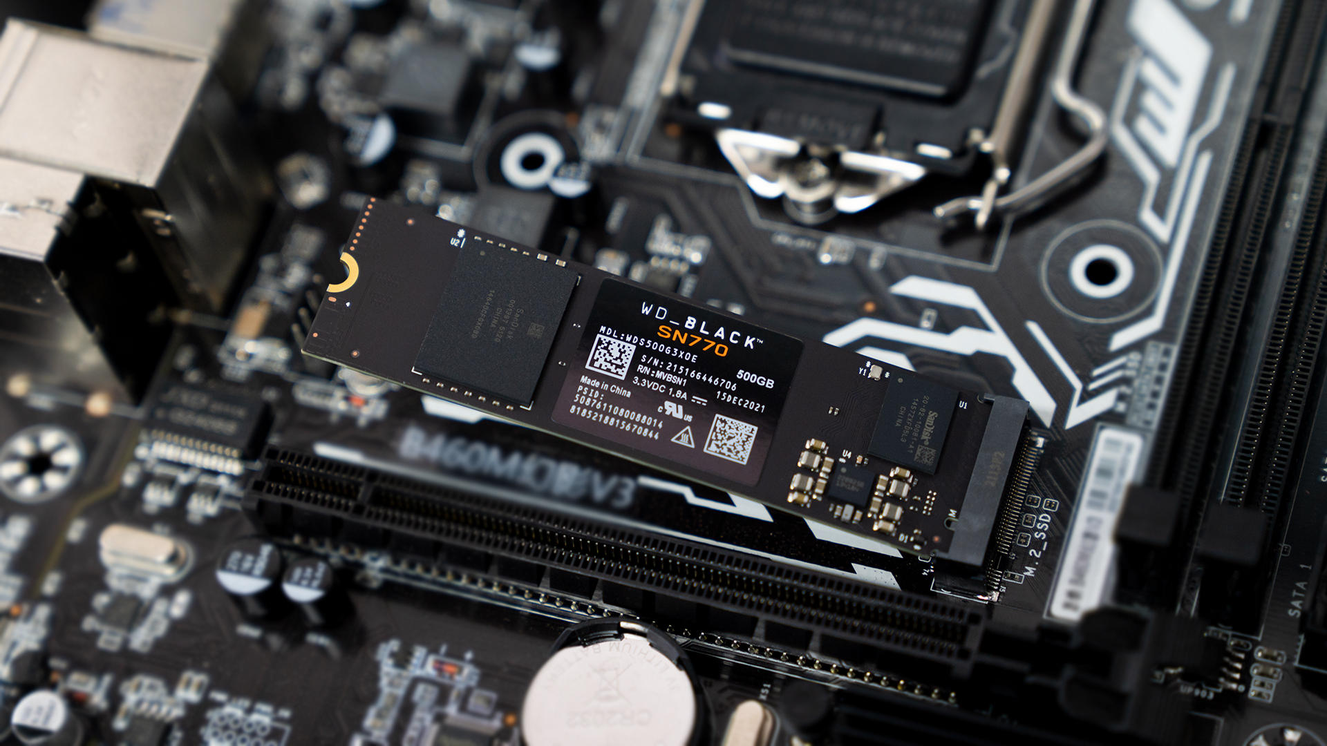 性能不错，WD_BLACK SN770 PCIe4.0固态硬盘开箱