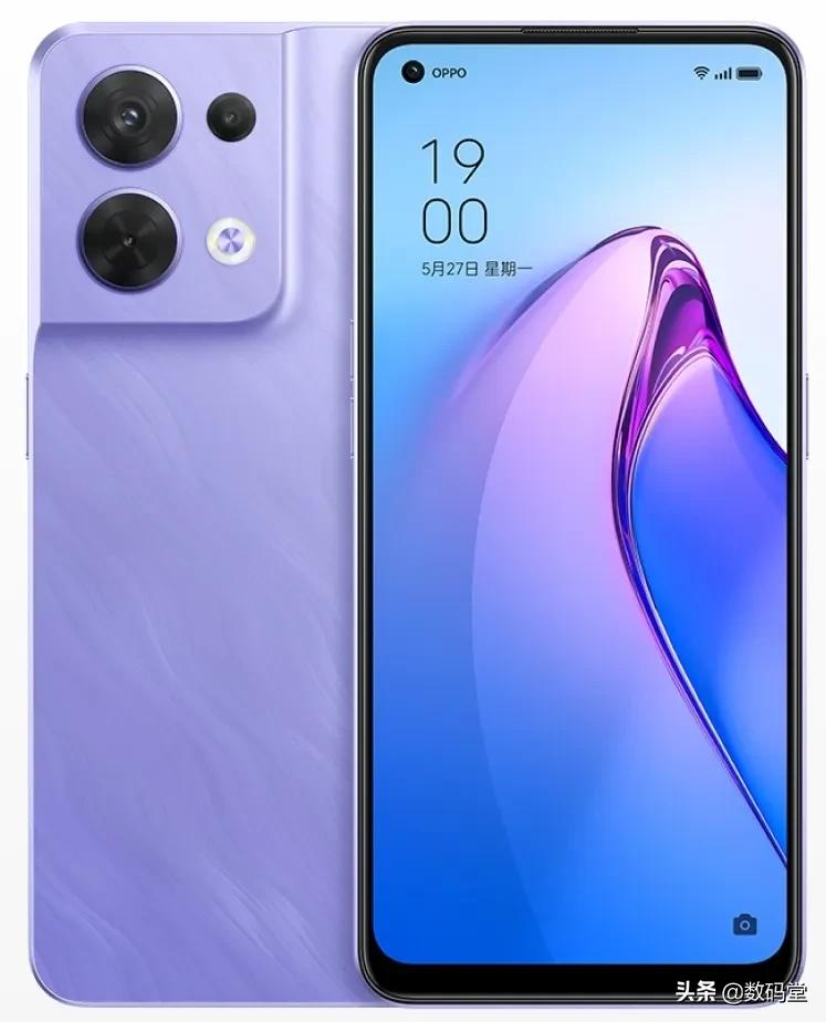OPPO Reno8 全新配色 鸢尾紫 正式上线