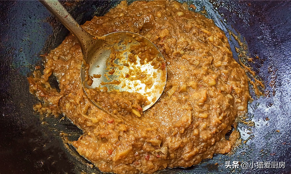 图片[10]-【香辣茄子酱】做法步骤图 把它和土豆一起做成酱 用来拌面下-起舞食谱网