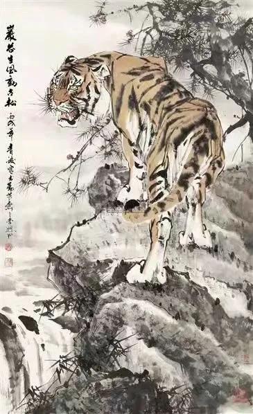 中国十大名家擅长画虎的是