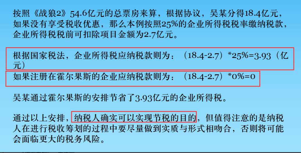 税收筹划的十大方法
