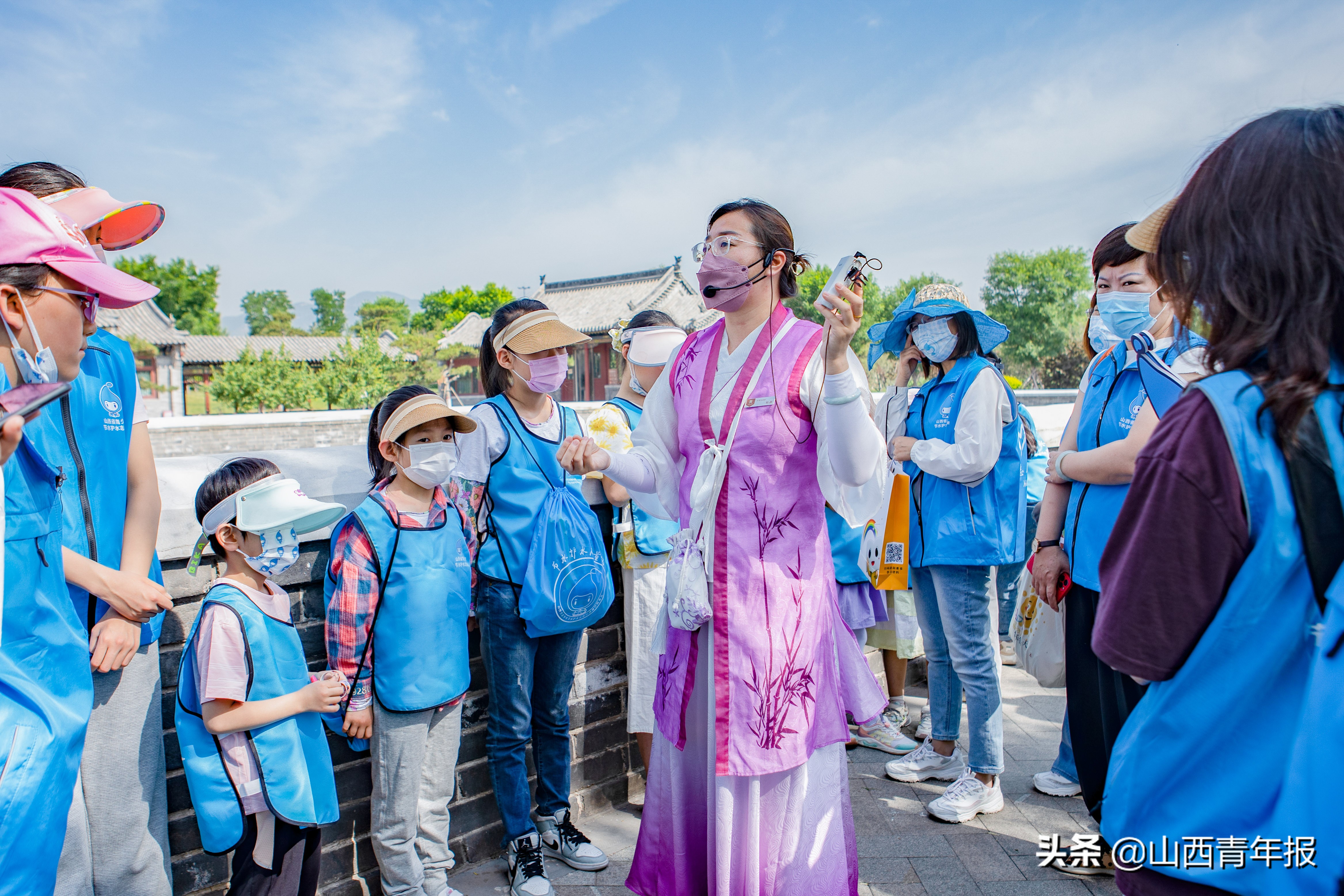 “守望晋阳文明·探寻晋水文化”！“晋小水”游太原古县城