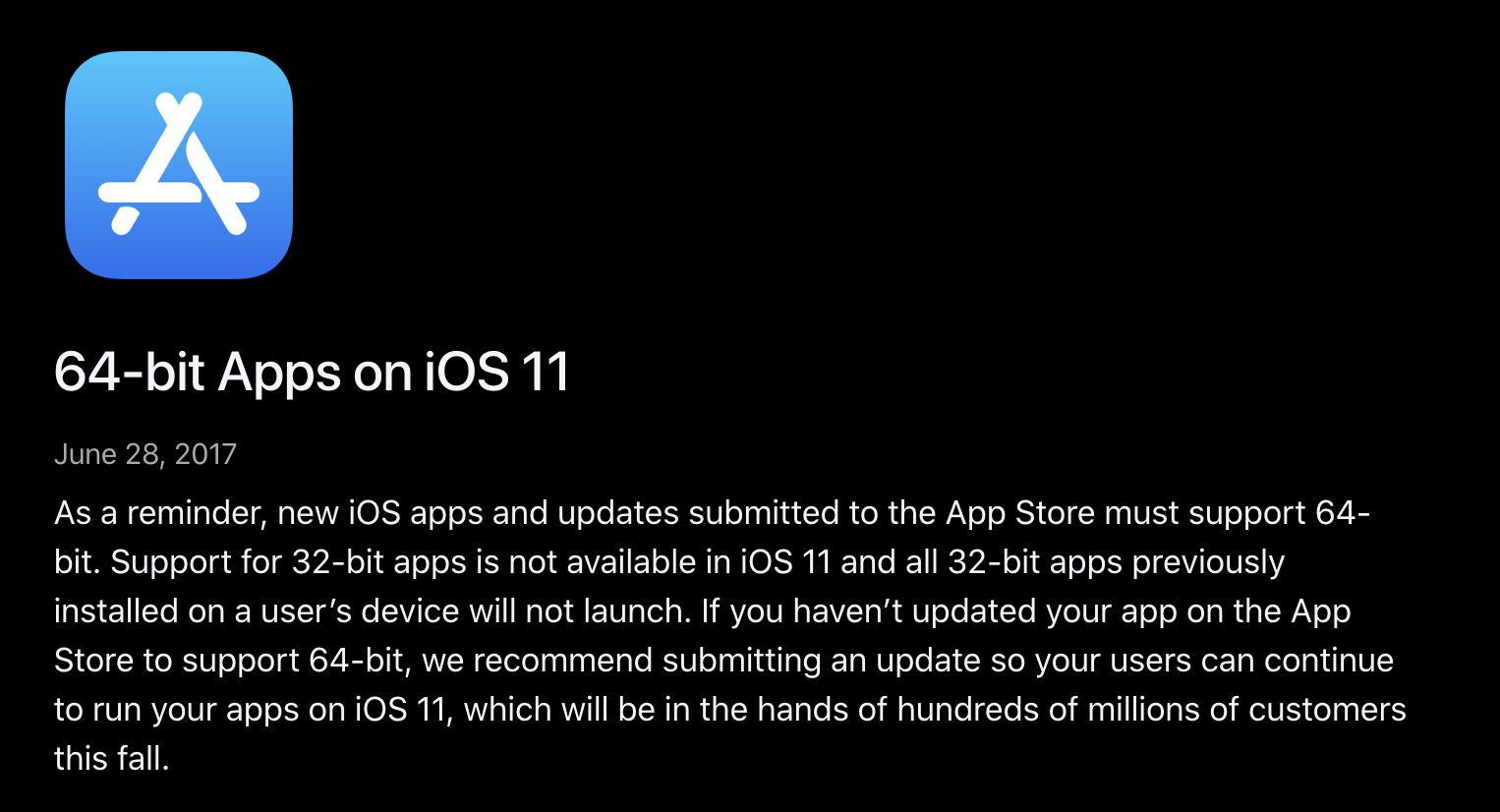 一鍵釋放iOS 64位App潛力