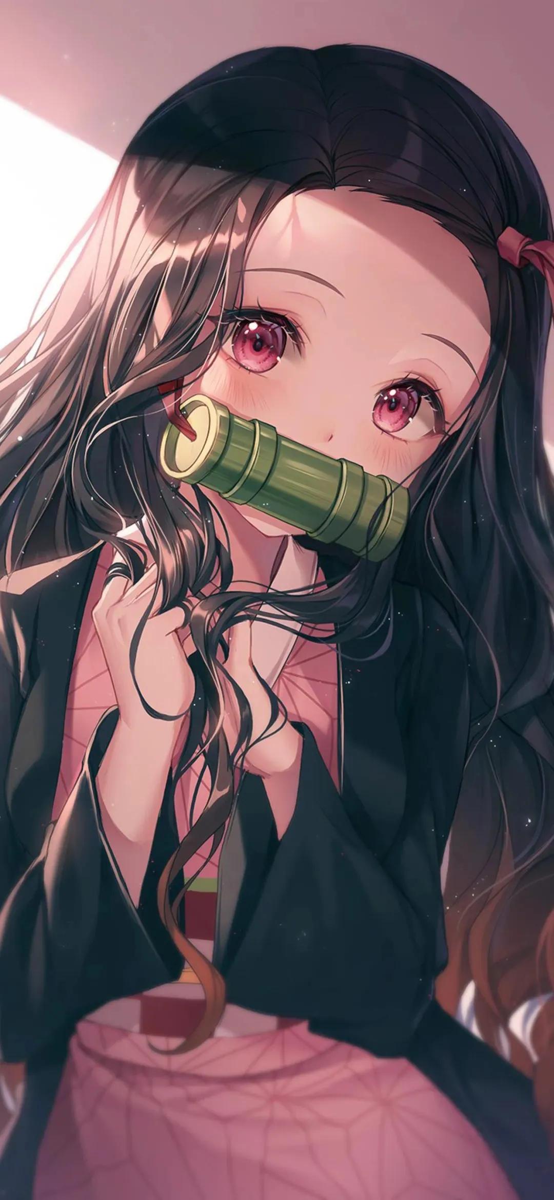 高清壁纸手机屏保无水印可爱美女动漫人物情感语录