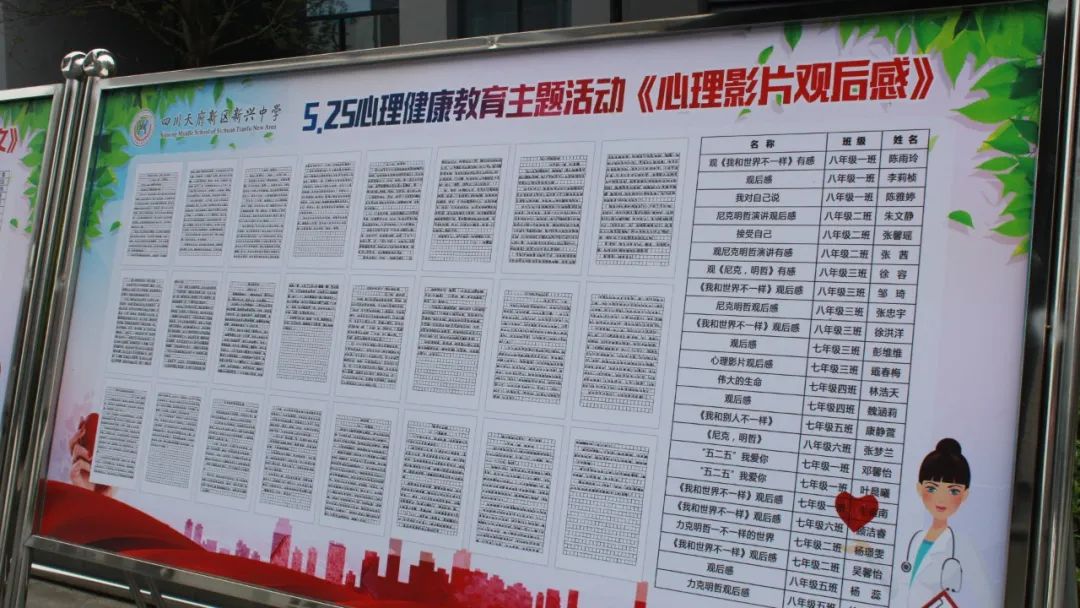 新兴中学和附小承办并开展“携手青春，微笑向阳”心理健康活动