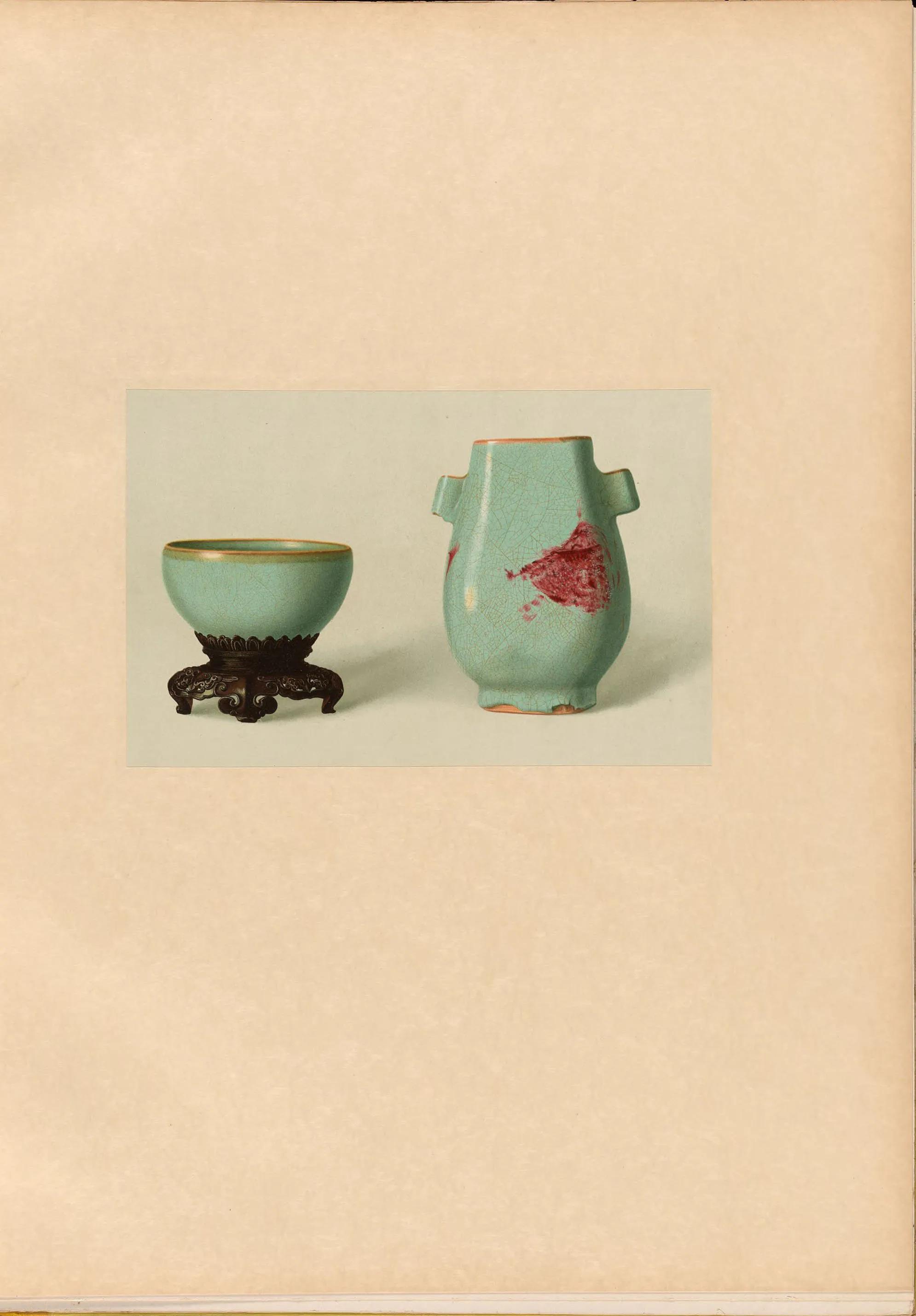 中国瓷器花瓶陶器工艺品彩釉彩绘参考图片资料！116张