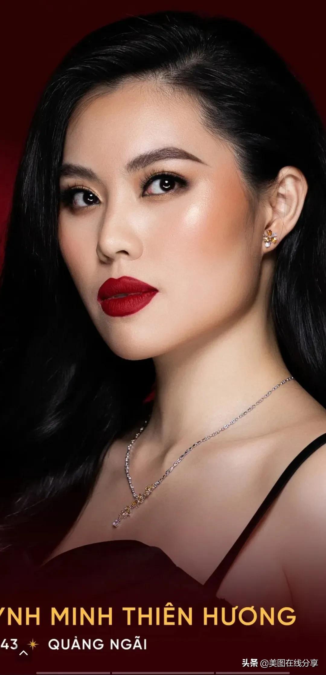 #2022越南环球小姐前瞻#越南环球小姐71强官方形象照