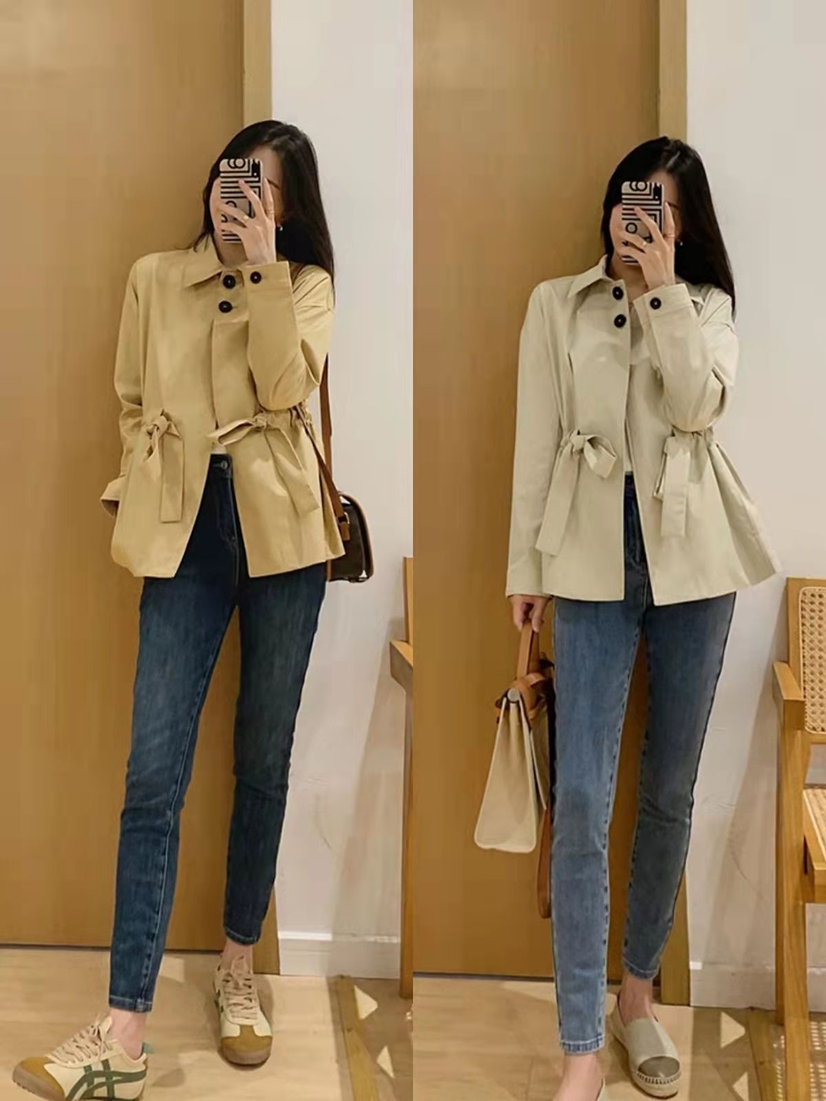 薄款风衣怎么搭配图片(没想到) - 赤虎壹号