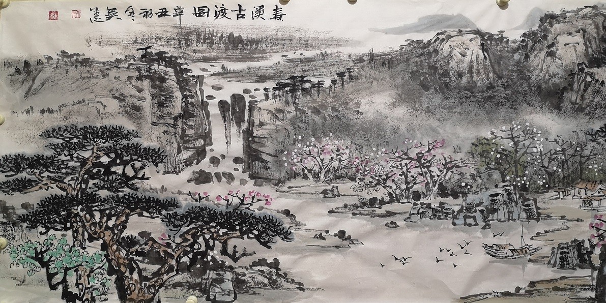 阿城区教育系统举办“2022迎新年师生书画展”