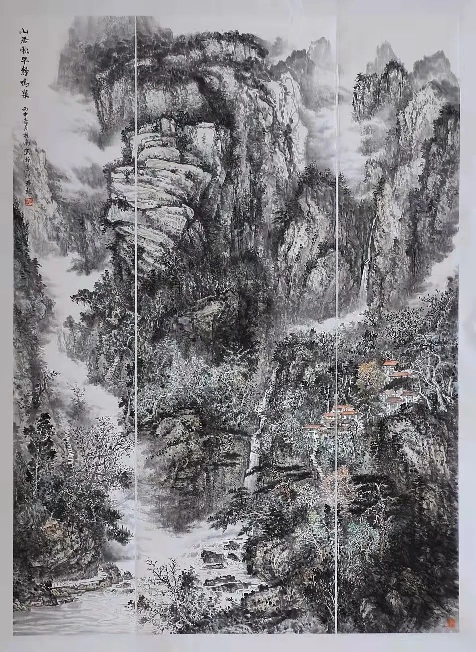 墨映山川——读陈桂南山水画