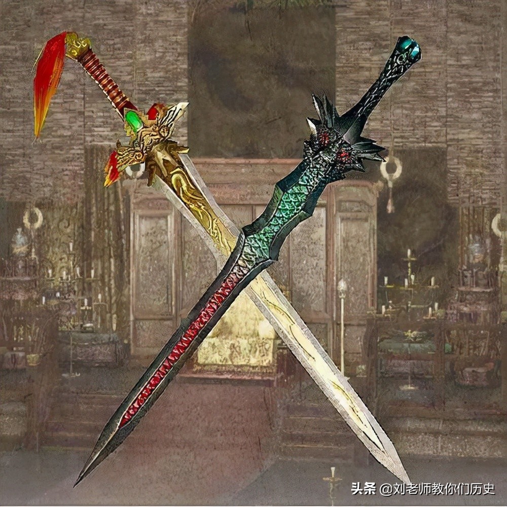 一把帅气的剑的图片图片