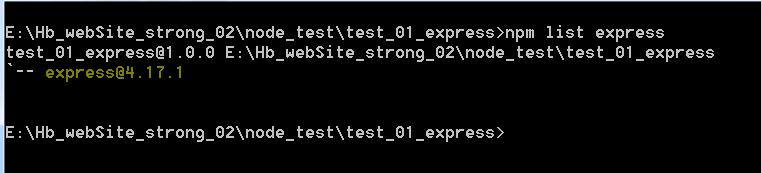 初识Node.js中的express框架