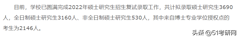 22考研录取人数公布了，这些高校有扩招