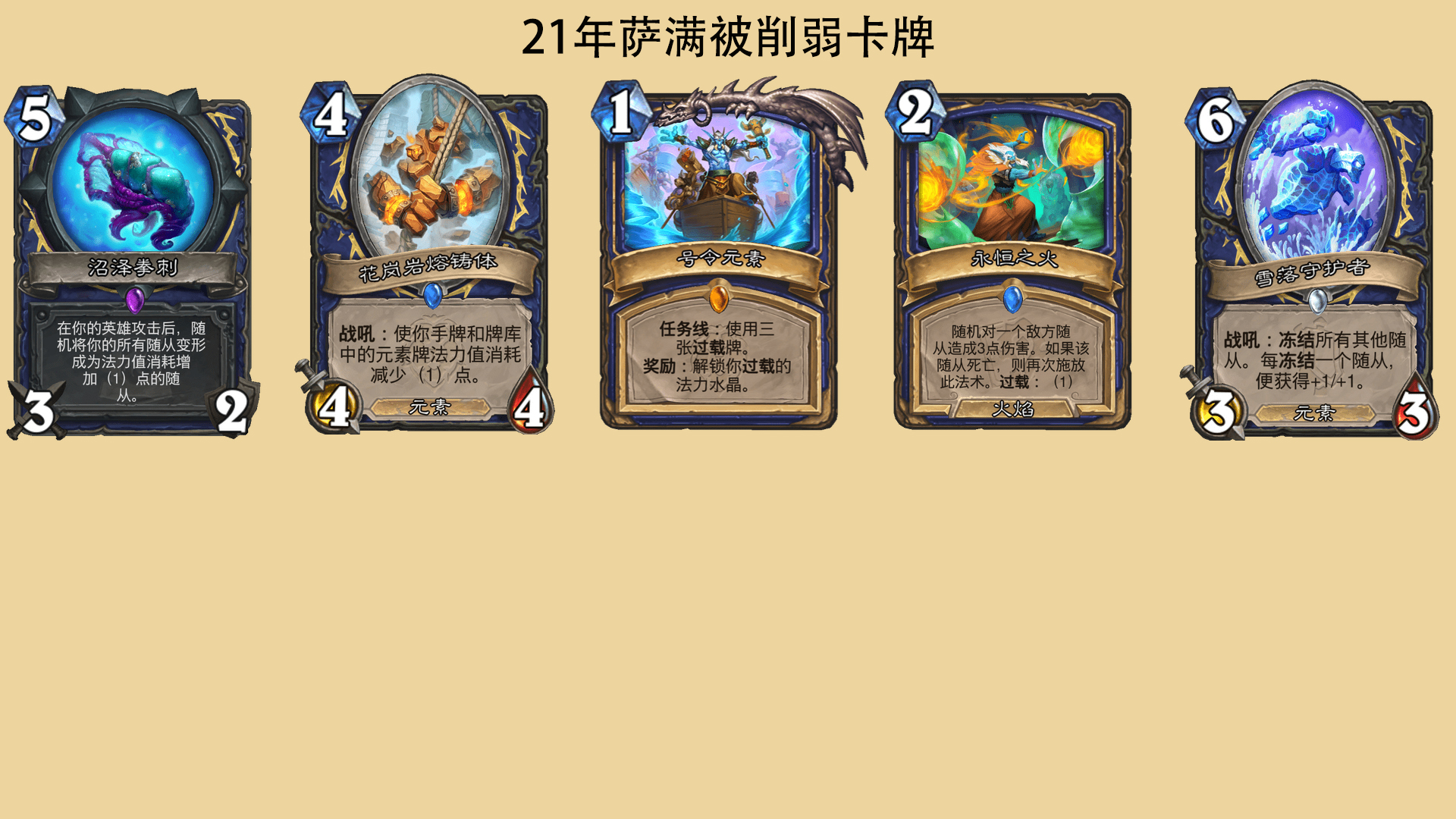炉石21年十职业总结，谁才是年度巫妖王？