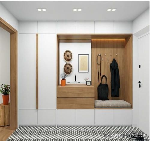 四,嵌入式玄关鞋柜