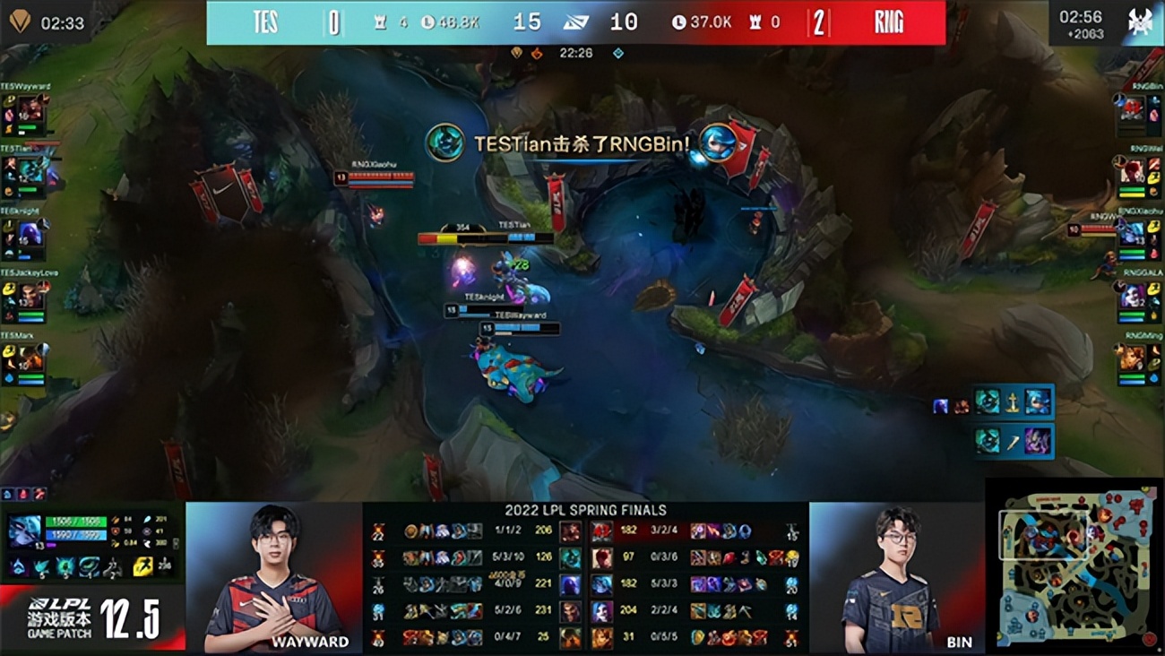 英雄联盟春季(LOL-LPL：三线发力无人可挡，RNG 3-2击败TES夺得LPL春季赛冠军)