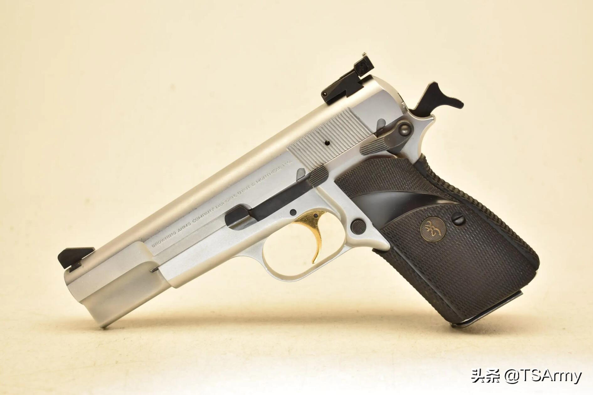 该型手枪有勃朗宁m1935,fn m1935,勃朗宁"大威力"和gp35等多个名称.