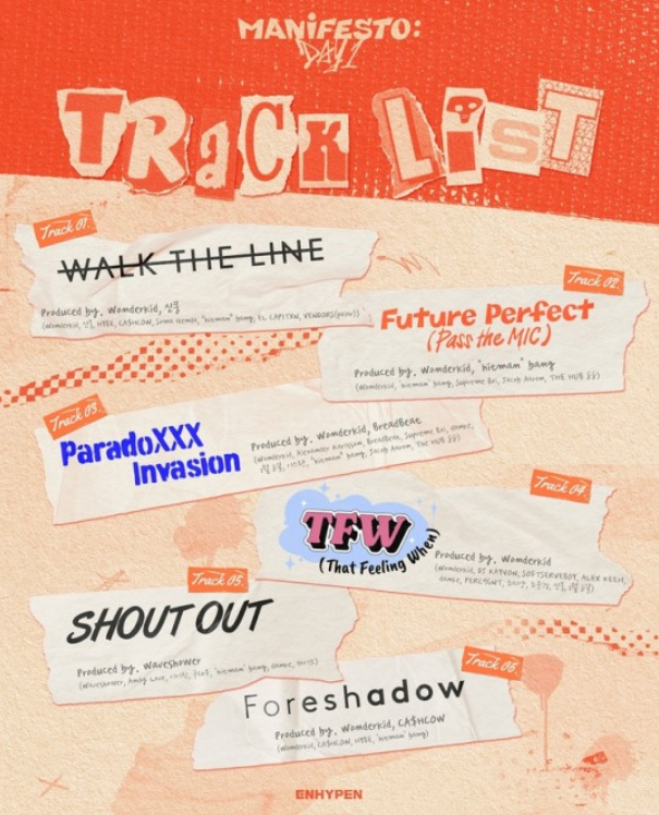 组合ENHYPEN正在用MV预告视频预热回归热潮