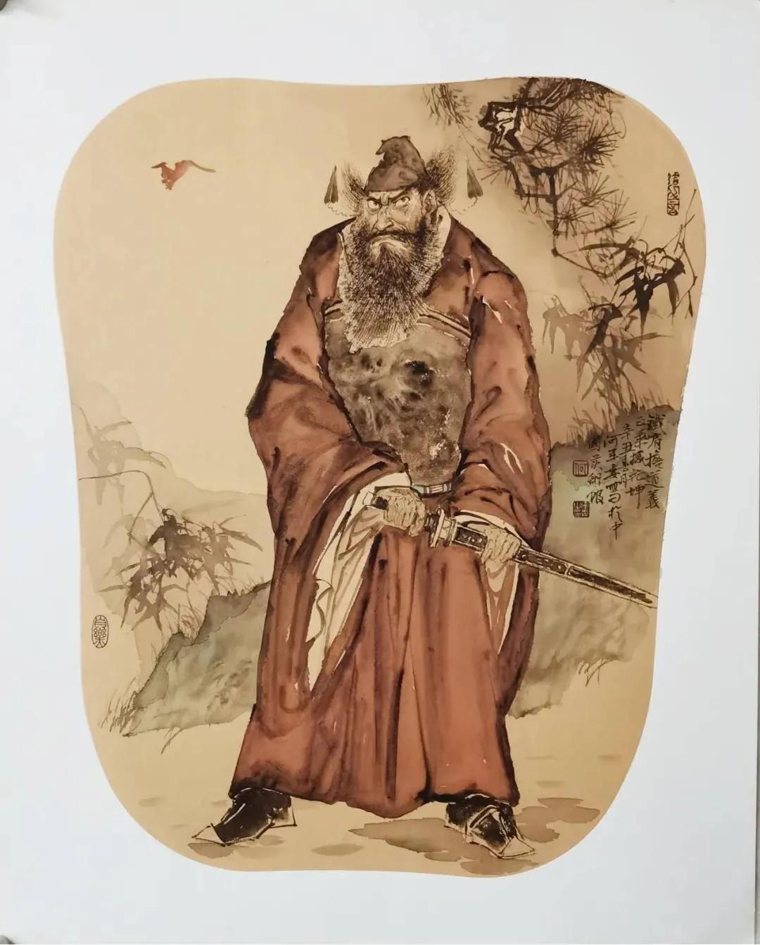 钟馗图片(国画钟馗欣赏129幅！喜欢的收藏)