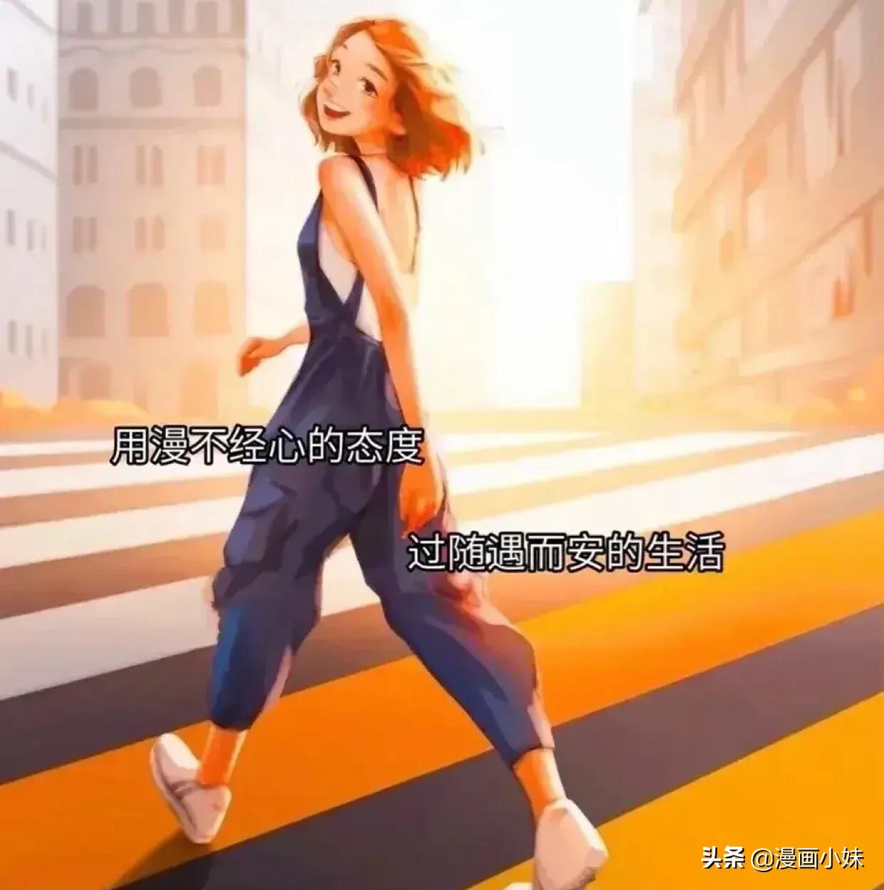 插画图文 | 人生最重要的两件事，一是健康，二是心态