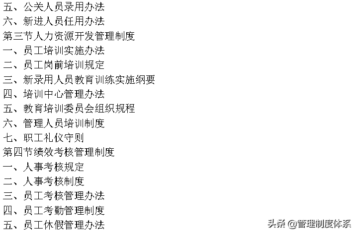 企业管理制度大全 (642页)