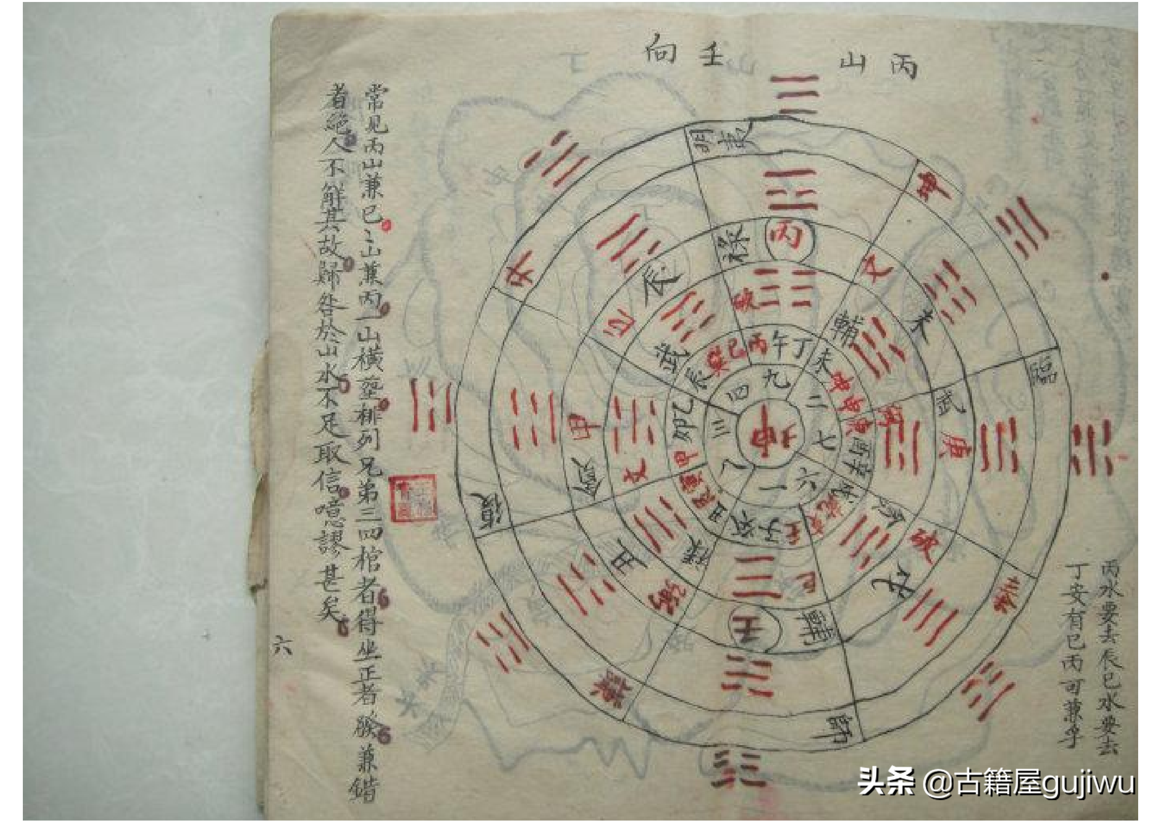 清代风水地理手抄祖传秘本《王鸿源地理家传》