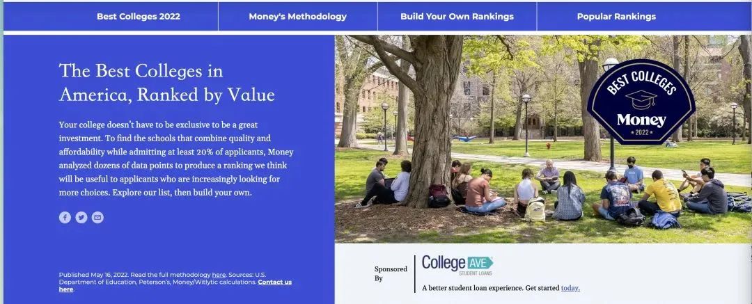 2022《Money》美国大学性价比排名发布！麻省理工居然夺冠