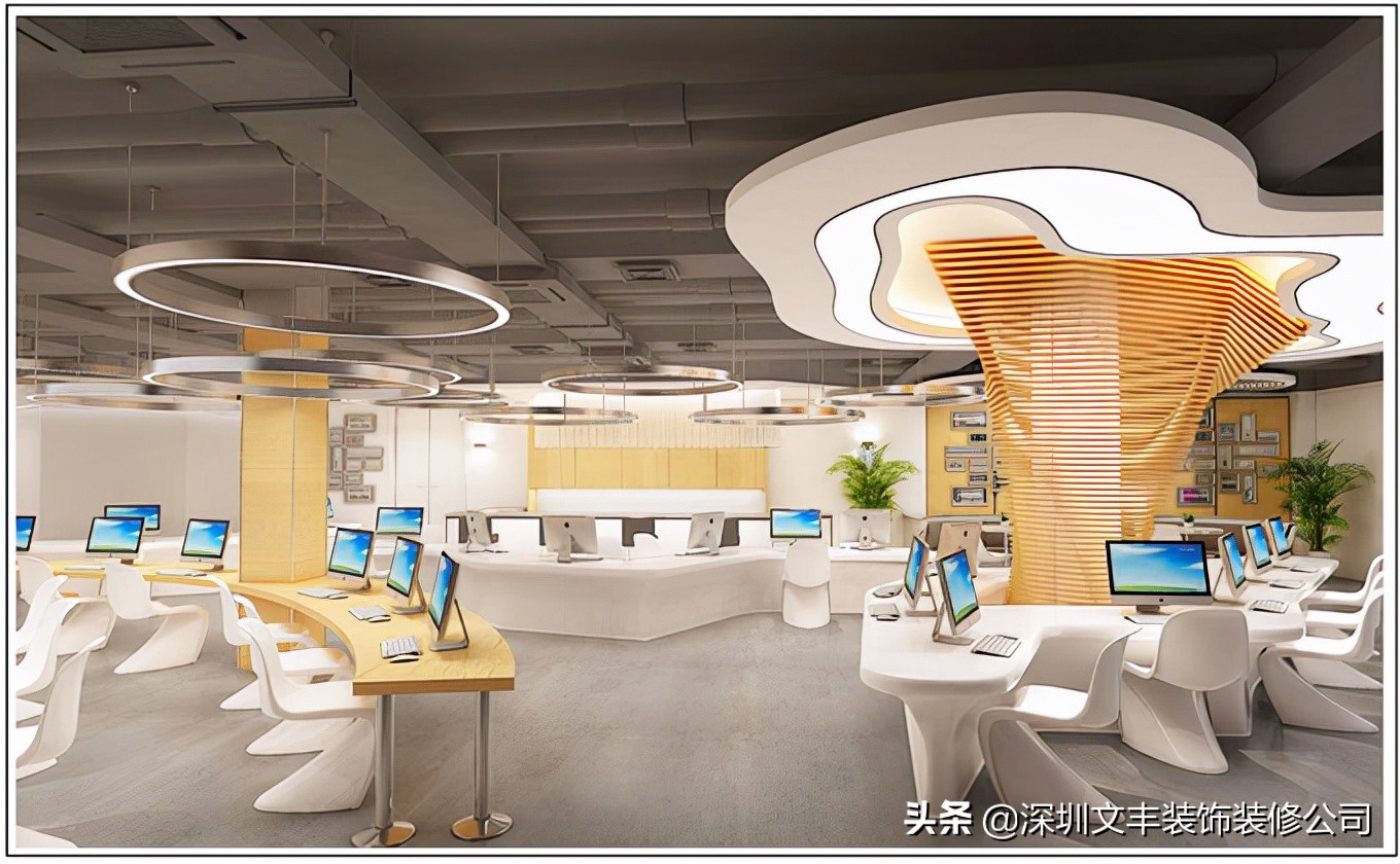 深圳装修公司 _ 多款样式的公共办公区，总有一款你会喜欢