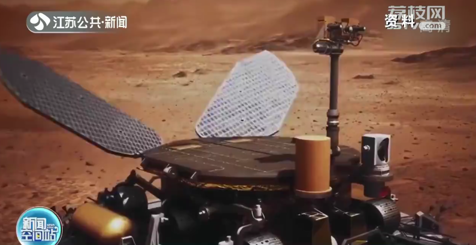 你在地球过三伏 祝融号在火星过极寒冬至