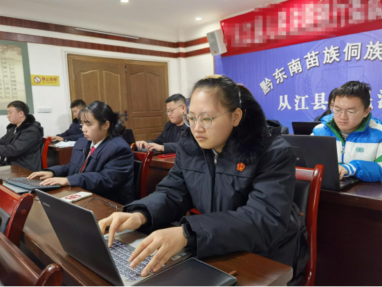 从江县人民法院开展书记员业务培训暨速录技能测试