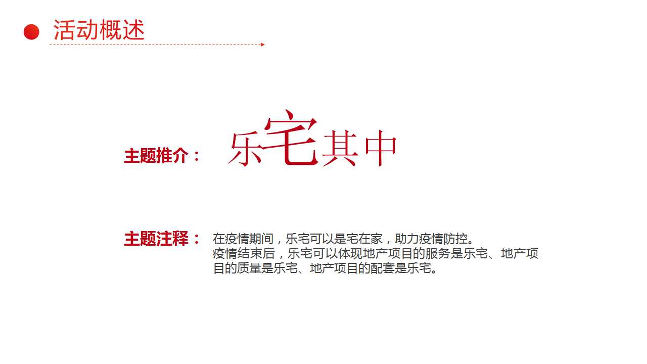 2022地产项目居家节“乐宅其中”活动策划方案「PPT」
