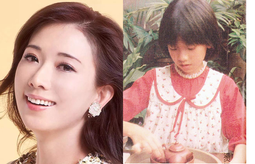 明星们的童年，杨幂宋祖儿从小美到大，林志玲气质佳长相反差巨大