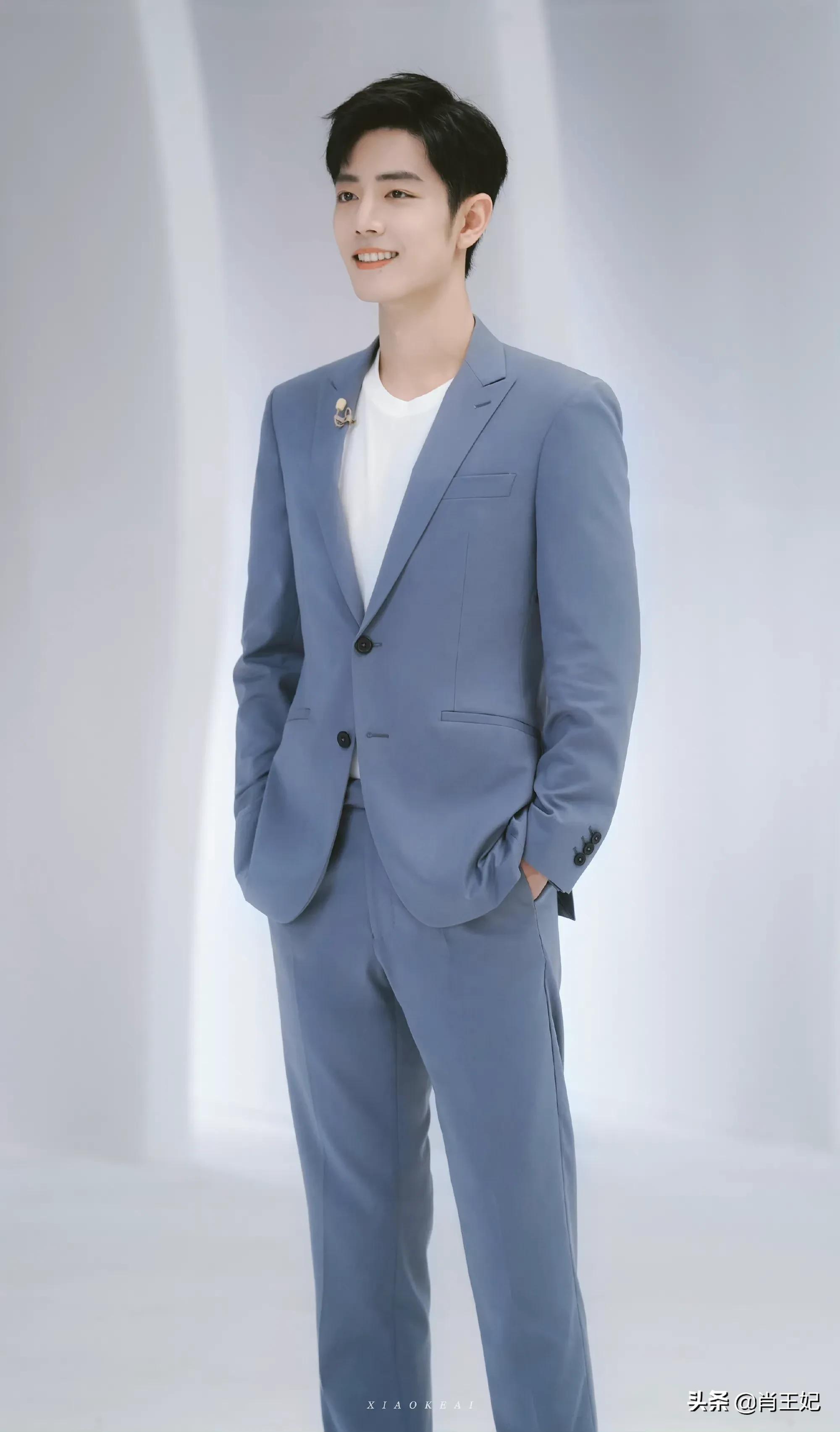 肖战他可真帅啊,帅到没边呀,这身材比例可太完美了