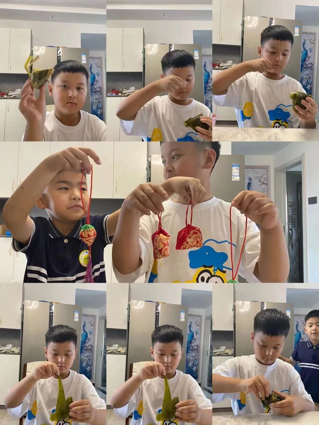 鄭東新區(qū)龍翼第二小學(xué)：一粽濃情 粽葉飄香(圖11)