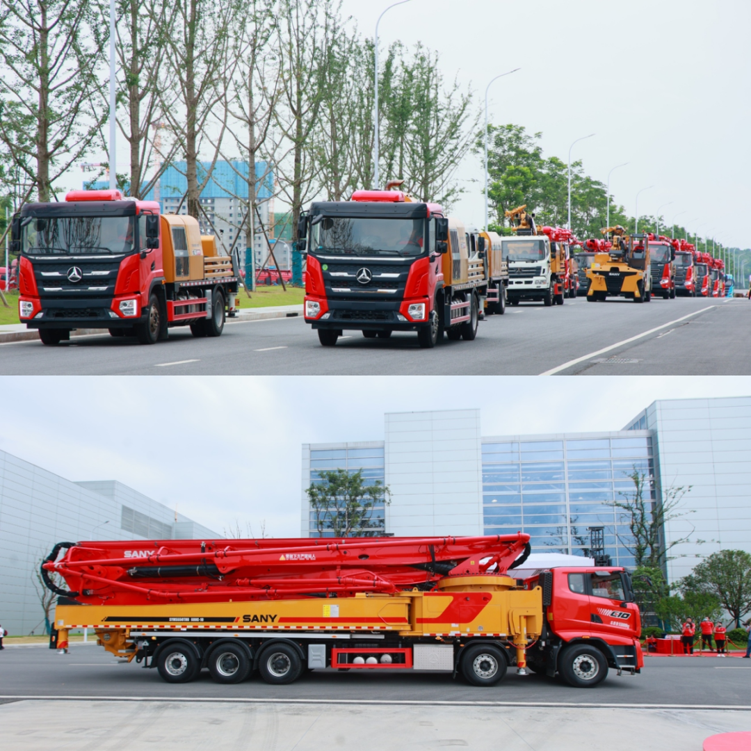 电动化浪潮领先全球！三一混凝土机械新品品鉴会圆满成功