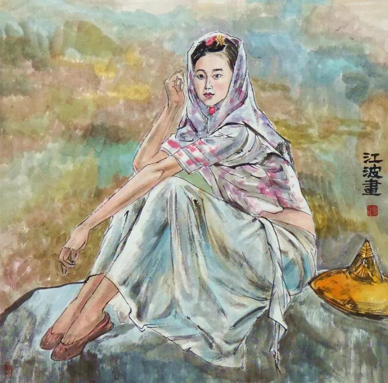 青年画家李江波国画作品赏析