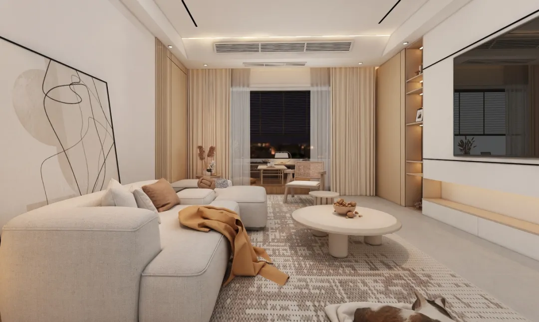 215m²原木轻奢风，住进这样的奶茶色暖居，太治愈了