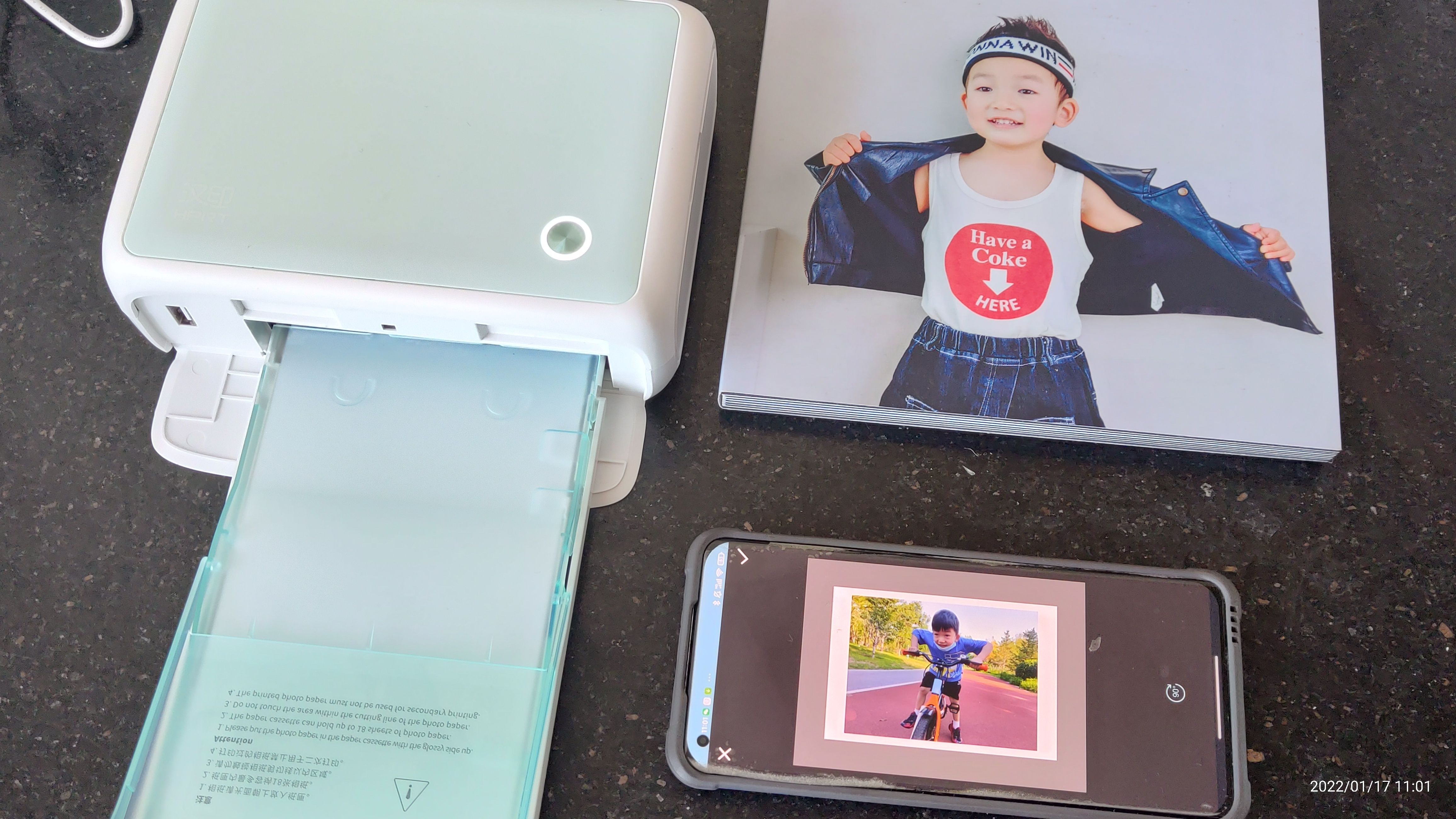 照片还是拿在手中的，才是回忆，照片打印机使用有感