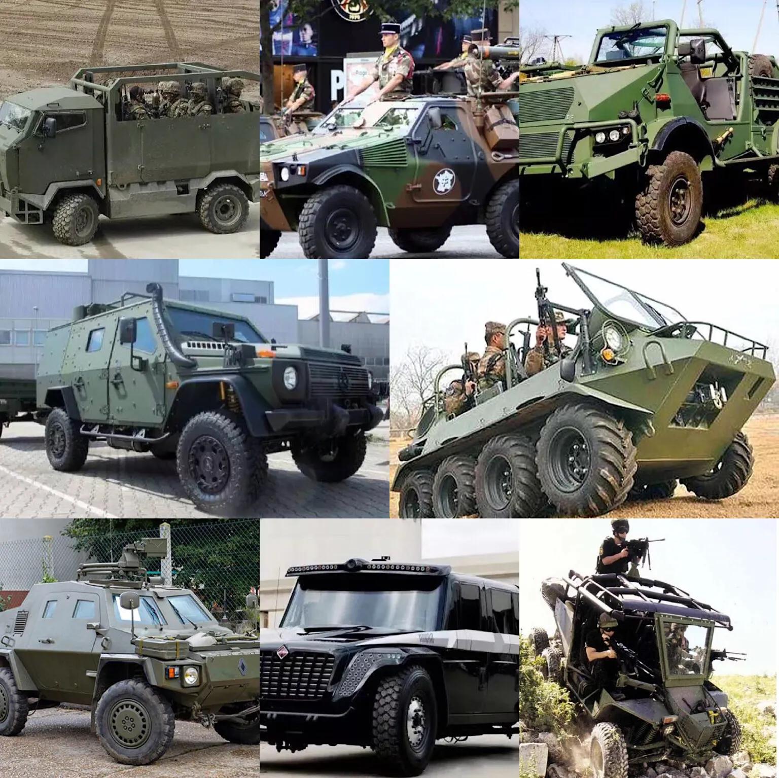 专题鲜有照顾到的一个方面:假如给女性读者朋友介绍军用越野装甲车辆