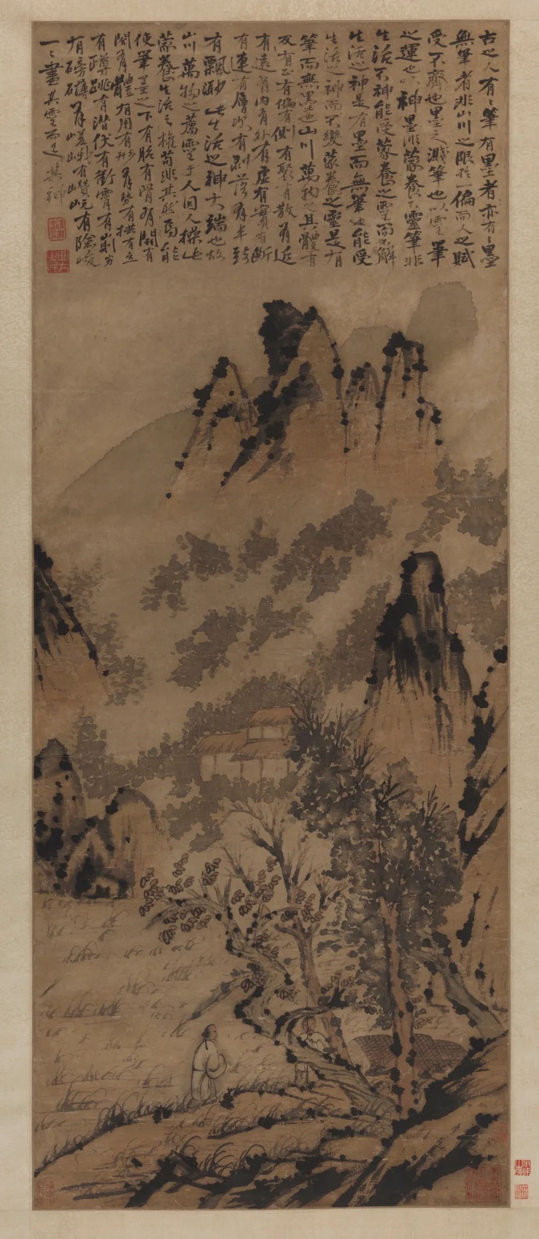 “斯文传古风——邓拓捐赠古代绘画精品展”开展