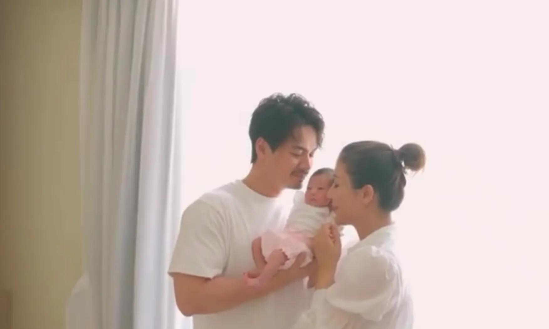 杨怡情人节晒视频记录重要人生阶段，从结婚到一家四口幸福满满