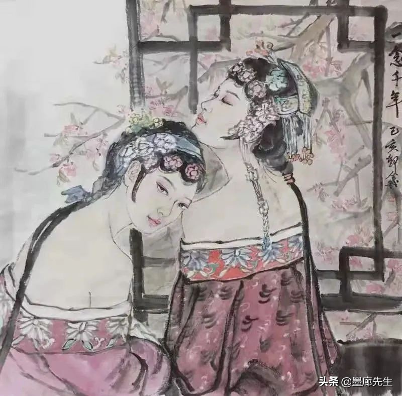 梁建、于钧、郭鑫、马俊英等画家们的戏剧赏析