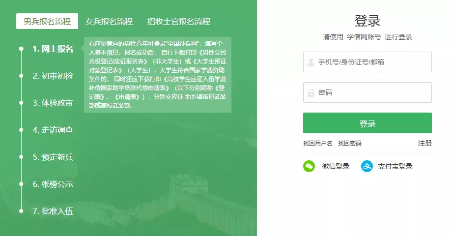 当兵报名,当兵报名2022年报名网站
