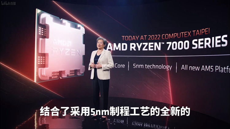 AMD表示锐龙7000高可以到230W：与英特尔12代酷睿相差无几