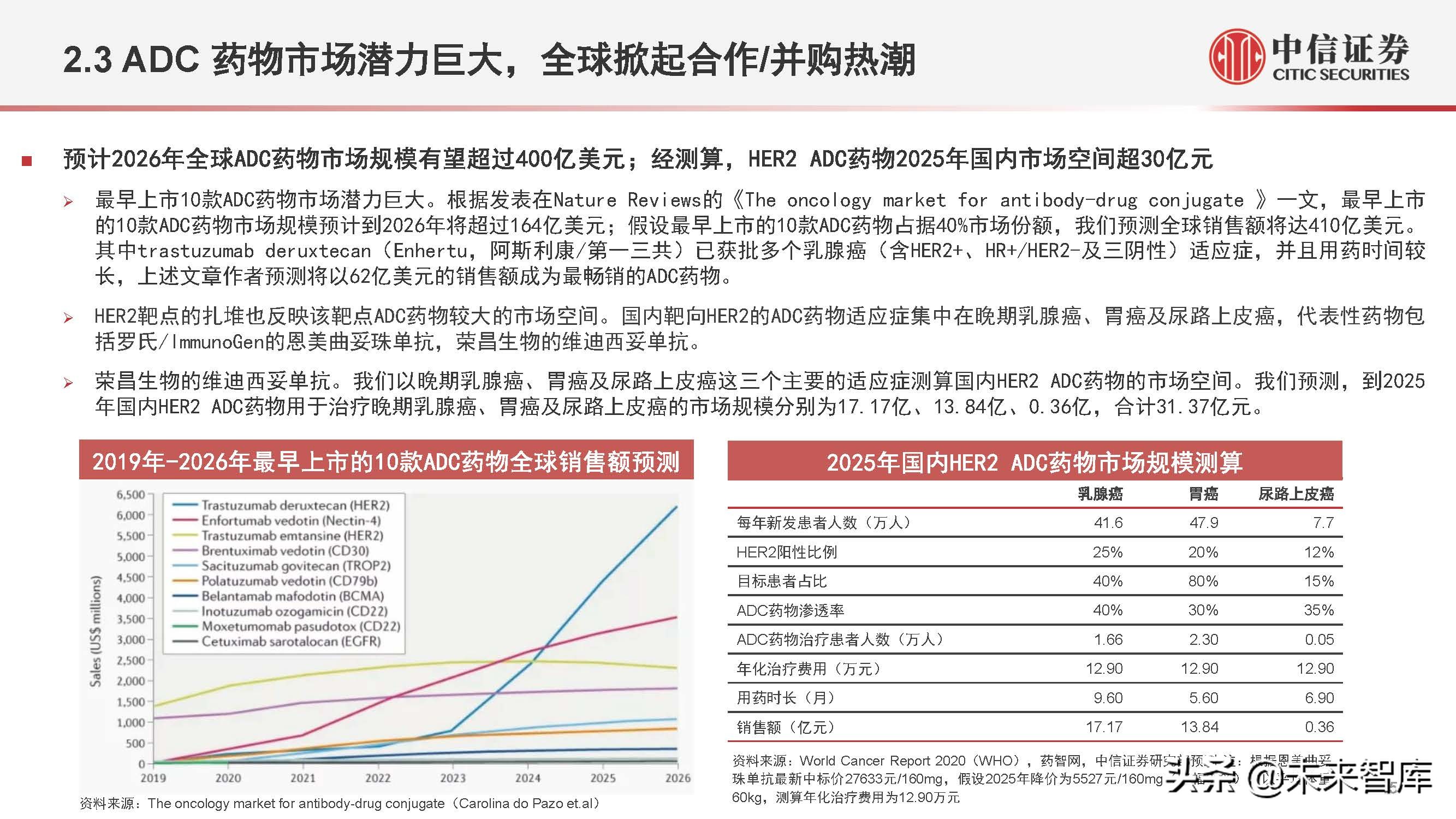 医药行业抗体偶联药物（ADC）专题研究：ADC药物领域快速发展